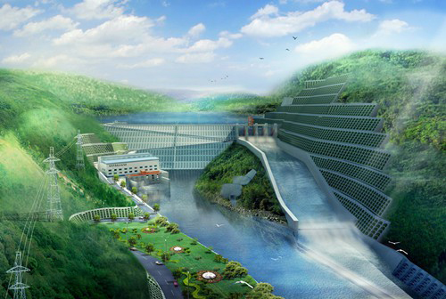 邕宁老挝南塔河1号水电站项目